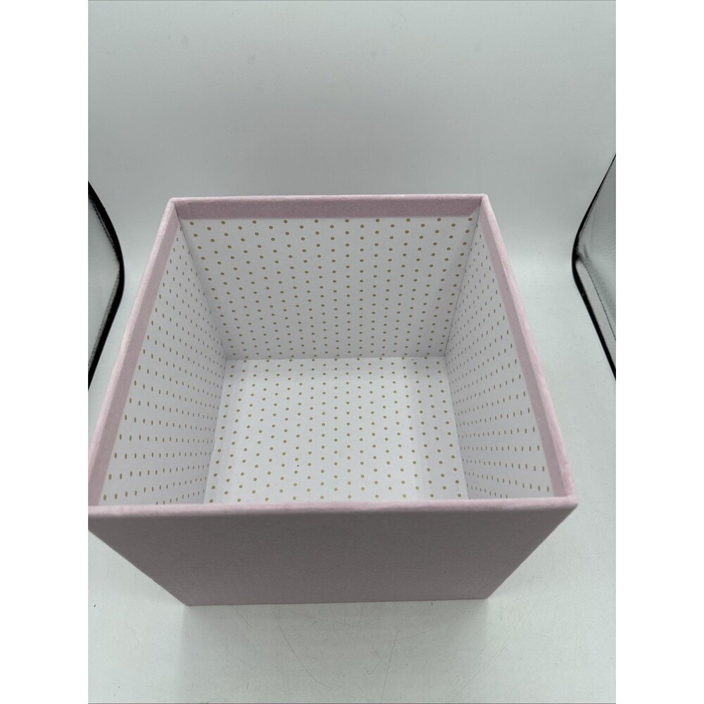 Papyrus Gift Box Pink Felt With Satin Bow Square - Picture 13 of 16